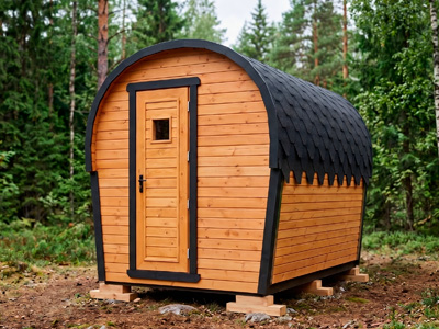 Баня-бочка 3 метра